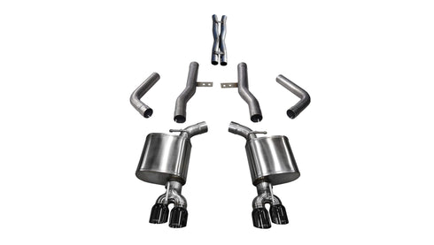 CORSA XTREME SOUND LEVEL CAT-BACK TWIN 3.5 IN TIPS 17+ CHALLENGER R/T 5.7